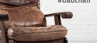 Fibrenew Father&#8217;s Day Dad Chair. Chance to Win a Leather Care Kit!