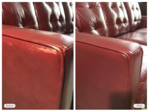 leather seat restoration