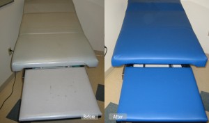 Medical Examination Table Restoration by Fibrenew