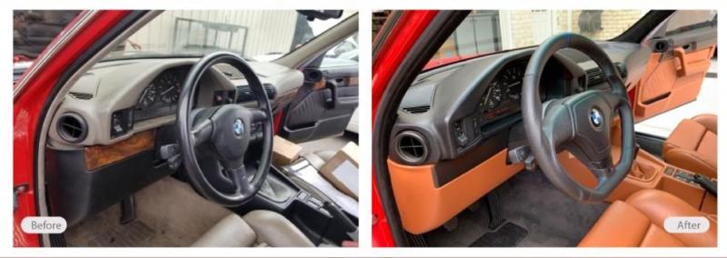 BMW redye and restoration