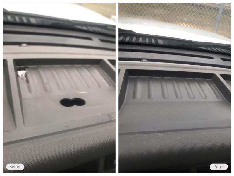 Vehicle dash repair