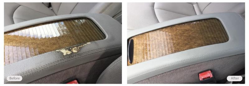 Vehicle console restoration