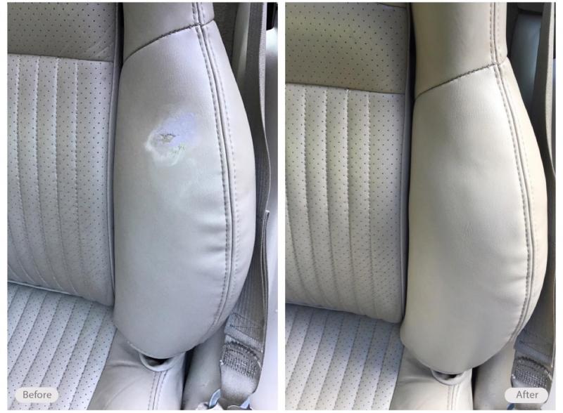 Leather, Plastic, Vinyl, Fabric & Upholstery Repair Photos
