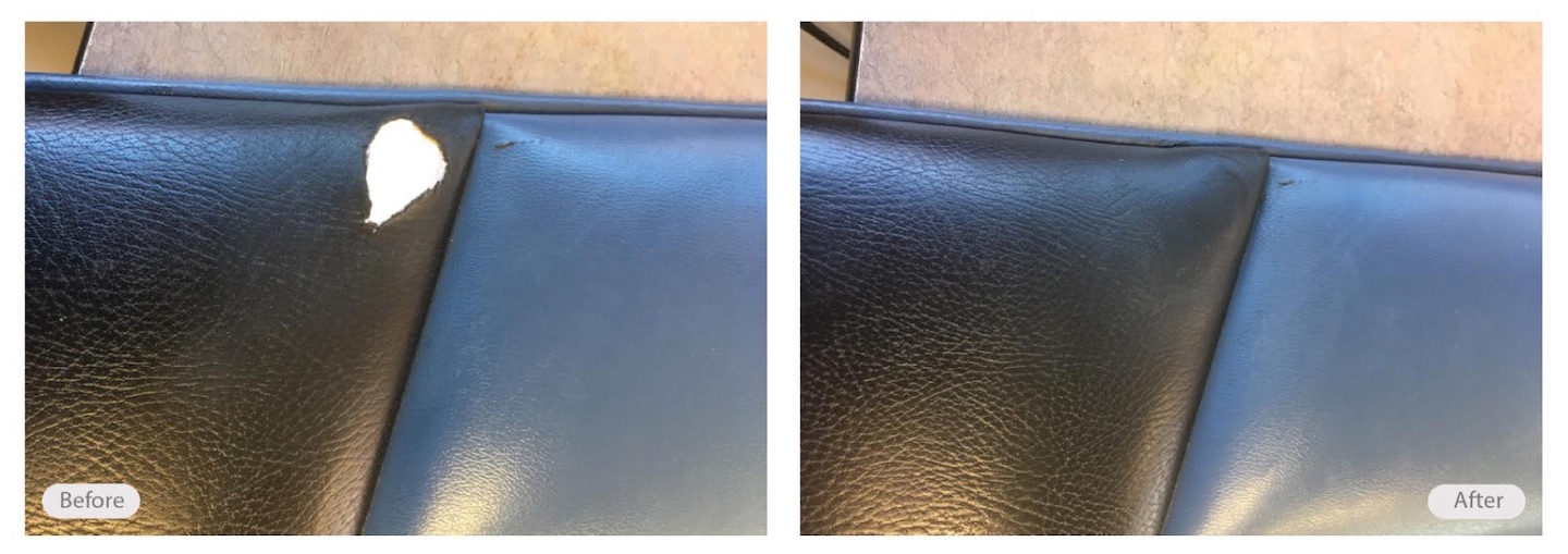 Shopping mall furniture repaired and back in use