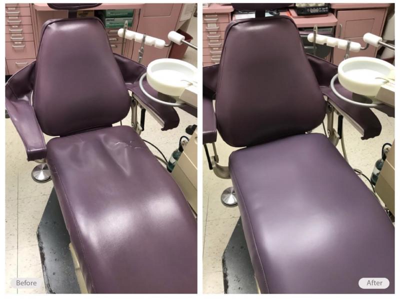Dentist's chair repaired