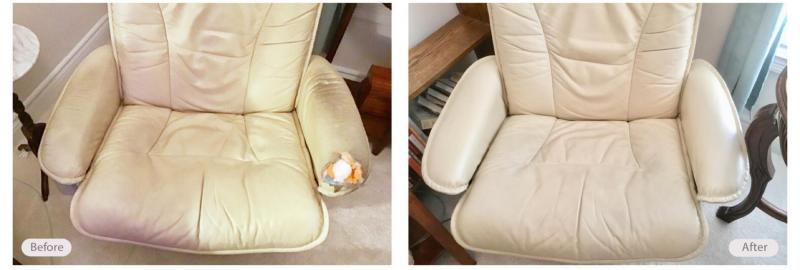 Ekormes Chair Armest reupholstered