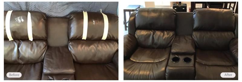 Leather chair repairs