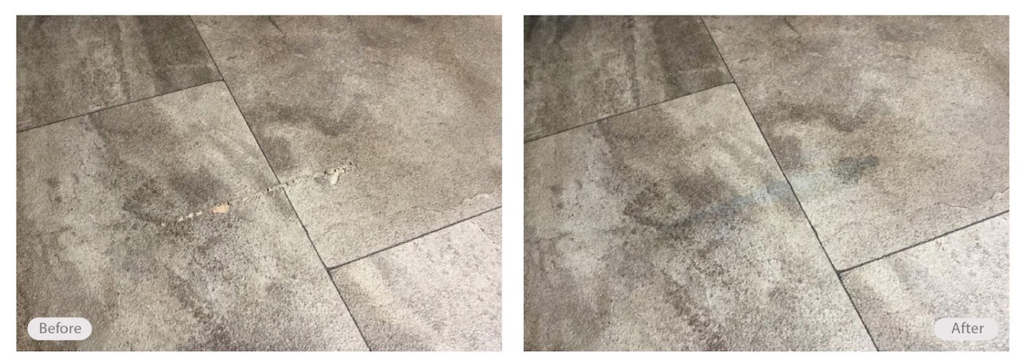 No need to replace damaged lino floor in your RV
